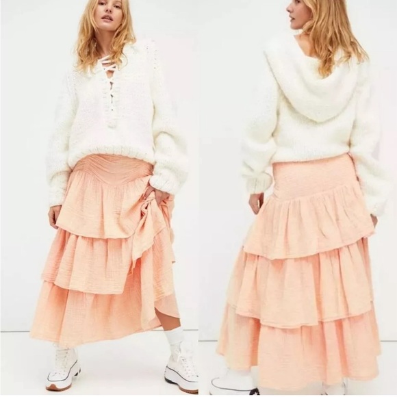 Free People Dresses & Skirts - Free People Maxi Skirt XL NWT